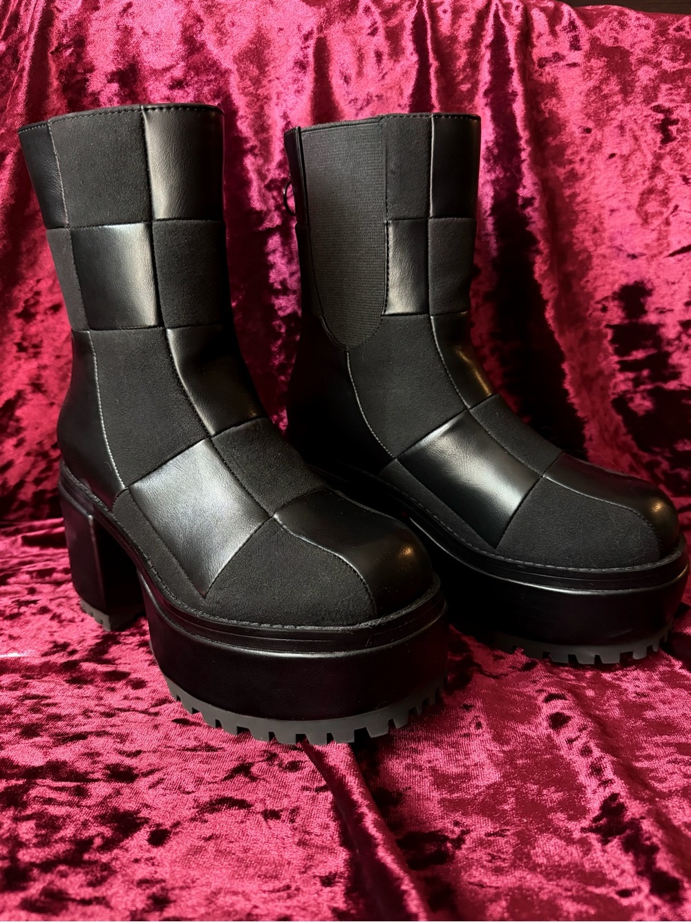 FOXBLOOD 🖤 Farrah platform boots - Picture 2 of 5